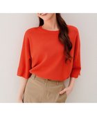 【エニィ スィス/any SiS】の【アイスタッチ】ボートネックニット プルオーバー スカーレット|ID: prp329100004926065 ipo3291000000036963719