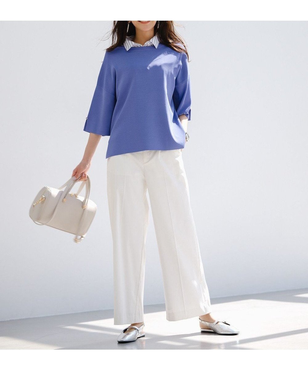 【エニィ スィス/any SiS】のエアリーストレッチ ワイドパンツ インテリア・キッズ・メンズ・レディースファッション・服の通販 founy(ファニー) 　ファッション　Fashion　レディースファッション　Fashion for Women　パンツ　Pants & Trousers　春　Spring　ストレッチ　Stretch, Stretchy Fabric　センター　Center, Center Line　トレンド　Trend, Trending Now　パターン　Pattern, Design Print　フィット　Fit, Slim Fit　ポケット　Pocket, Pocket Detail　リラックス　Relax, Relaxed Fit　ワイド　Wide, Wide Fit　S/S・春夏　SS, Spring/Summer, Warm Season　おすすめ　Recommended / Our Picks　夏　Summer　新作・新入荷　New Arrivals / New In　ビジネス 仕事 通勤　Business / Work / Commuting　オフ|ID: prp329100004926096 ipo3291000000036963853