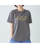 【エニー/ANY】のアソートロゴラウンドヘムTシャツ チャコール×フロッキーロゴ|ID: prp329100004926145 ipo3291000000036964126