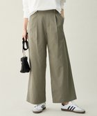 【エニー/ANY】の7daysデイリータックワイドパンツ 人気、トレンドファッション・服の通販 founy(ファニー) ファッション Fashion レディースファッション Fashion for Women パンツ Pants & Trousers 春 Spring カーディガン Cardigan, Knitwear 吸水 Absorbent, Quick-Dry ジャケット Jacket, Outerwear ストレッチ Stretch, Stretchy Fabric スニーカー Sneakers, Trainers ベーシック Basic, Essential リラックス Relax, Relaxed Fit ワイド Wide, Wide Fit S/S・春夏 SS, Spring/Summer, Warm Season おすすめ Recommended / Our Picks 夏 Summer ビジネス 仕事 通勤 Business / Work / Commuting thumbnail カーキ|ID: prp329100004926157 ipo3291000000036964199