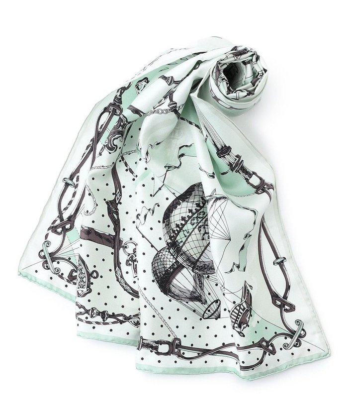 【23区/NIJYUSANKU】のmanipuri ビットバルーン シルク スカーフ インテリア・キッズ・メンズ・レディースファッション・服の通販 founy(ファニー) https://founy.com/ ファッション Fashion レディースファッション Fashion for Women オレンジ Orange シルク Silk, 100% Silk シンプル Simple, Minimal スカーフ Scarf, Neckwear ストール Stole, Wrap 定番 Standard, Basic Item 人気 Popular, Best Seller ハンド Hand, Handmade バルーン Balloon, Balloon Silhouette バンダナ Bandana, Head Scarf フレーム Frame, Outline プリント Print, Printed Pattern モチーフ Motif, Design Theme S/S・春夏 SS, Spring/Summer, Warm Season 夏 Summer 2026年 2026 |ID: prp329100004926200 ipo3291000000036964387