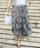 【自由区/JIYU-KU】の【カタログ掲載】ロータスタイルプリント スカート 人気、トレンドファッション・服の通販 founy(ファニー) ファッション Fashion レディースファッション Fashion for Women スカート Skirts イタリア Italy ビンテージ Vintage, Retro Style フレア Flare, Flared プリント Print, Printed Pattern 夏 Summer 春 Spring S/S・春夏 SS, Spring/Summer, Warm Season thumbnail ブラウン|ID: prp329100004926204 ipo3291000000036964403