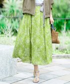 【自由区/JIYU-KU】の【カタログ掲載】ロータスタイルプリント スカート 人気、トレンドファッション・服の通販 founy(ファニー) ファッション Fashion レディースファッション Fashion for Women スカート Skirts イタリア Italy ビンテージ Vintage, Retro Style フレア Flare, Flared プリント Print, Printed Pattern 夏 Summer 春 Spring S/S・春夏 SS, Spring/Summer, Warm Season thumbnail ピスタチオ|ID: prp329100004926204 ipo3291000000036964404