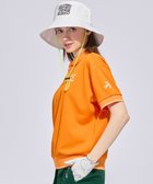 【ピーダブリュサーキュラス/PW CIRCULUS】の【WOMEN】ミニワッフル鹿の子ポロ ゴルフウェア レディース 人気、トレンドファッション・服の通販 founy(ファニー) ファッション Fashion レディースファッション Fashion for Women トップス・カットソー Cut & Sew Tops シャツ・ブラウス・オフィスカジュアル Elegant Blouses & Button-Ups ロングTシャツ・Tシャツ Longline T-Shirts & Tees カットソー・ベーシックTシャツ Cut-and-Sewn Tops / Stretch Tees & Basics オレンジ Orange 春 Spring カットソー Cut and Sewn Top グラフィック Graphic, Graphic Design 吸水 Absorbent, Quick-Dry 鹿の子 Piqué, Kanoko Fabric シンプル Simple, Minimal ジップアップ Zip-Up, Full Zip 定番 Standard, Basic Item ベーシック Basic, Essential ポロシャツ Polo Shirt, Collared Tee ワッフル Waffle, Waffle Knit S/S・春夏 SS, Spring/Summer, Warm Season 夏 Summer エレガント 上品 Elegant ゴルフ Golf thumbnail オレンジ系|ID: prp329100004926206 ipo3291000000036964413