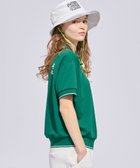 【ピーダブリュサーキュラス/PW CIRCULUS】の【WOMEN】ミニワッフル鹿の子ポロ ゴルフウェア レディース 人気、トレンドファッション・服の通販 founy(ファニー) ファッション Fashion レディースファッション Fashion for Women トップス・カットソー Cut & Sew Tops シャツ・ブラウス・オフィスカジュアル Elegant Blouses & Button-Ups ロングTシャツ・Tシャツ Longline T-Shirts & Tees カットソー・ベーシックTシャツ Cut-and-Sewn Tops / Stretch Tees & Basics オレンジ Orange 春 Spring カットソー Cut and Sewn Top グラフィック Graphic, Graphic Design 吸水 Absorbent, Quick-Dry 鹿の子 Piqué, Kanoko Fabric シンプル Simple, Minimal ジップアップ Zip-Up, Full Zip 定番 Standard, Basic Item ベーシック Basic, Essential ポロシャツ Polo Shirt, Collared Tee ワッフル Waffle, Waffle Knit S/S・春夏 SS, Spring/Summer, Warm Season 夏 Summer エレガント 上品 Elegant ゴルフ Golf thumbnail グリーン系|ID: prp329100004926206 ipo3291000000036964414