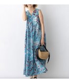 【23区/NIJYUSANKU】の【先行予約】Ericaランダムペイズリープリント ワンピース ブルー系|ID: prp329100004926221 ipo3291000000036964482