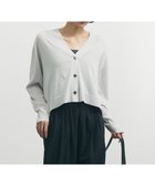 【アンフィーロ 自由区/UNFILO】のイージーカーディガン クロップド 人気、トレンドファッション・服の通販 founy(ファニー) ファッション Fashion レディースファッション Fashion for Women トップス・カットソー Cut & Sew Tops カーディガン・羽織り Layered Style Cardigans ウォッシャブル Machine Washable 春 Spring カットソー Cut and Sewn Top カーディガン Cardigan, Knitwear クロップド Cropped, Short Length 抗菌 Antibacterial, Bacteria-Resistant シルク Silk, 100% Silk ワイド Wide, Wide Fit S/S・春夏 SS, Spring/Summer, Warm Season 夏 Summer thumbnail シルバーグレー|ID: prp329100004926224 ipo3291000000036964493