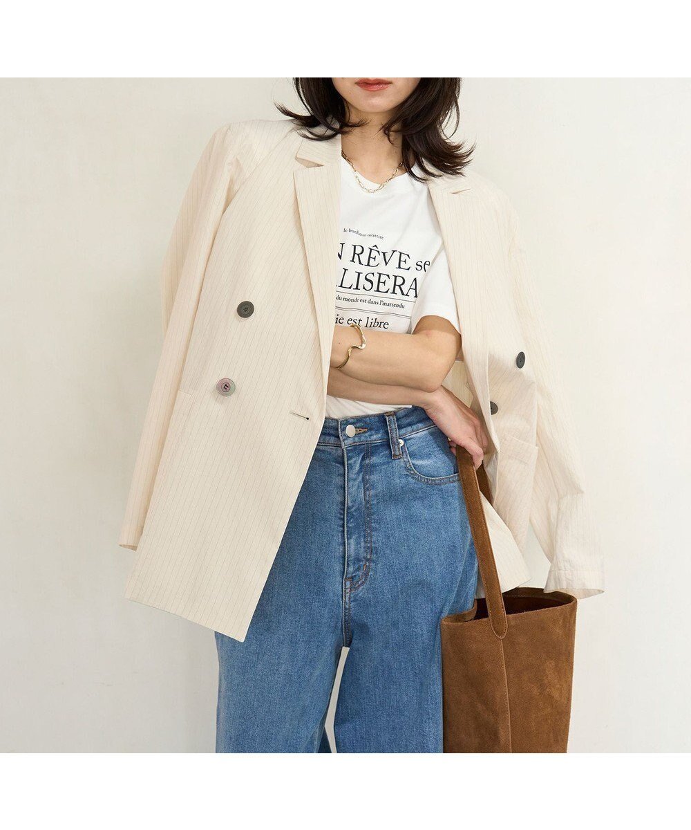 【アンフィーロ 自由区/UNFILO】のシアージャケット 人気、トレンドファッション・服の通販 founy(ファニー) 　ファッション　Fashion　レディースファッション　Fashion for Women　アウター　Coat / Outerwear Collection　レディースジャケット・軽アウター　Jackets　テーラードジャケット / 通勤・きれいめスタイル　Tailored Jackets & Blazers　おすすめ　Recommended / Our Picks　ジャケット　Jacket, Outerwear　セットアップ　Set-Up, Coordinated Outfit　タンク　Tank Top, Sleeveless Top　ノースリーブ　Sleeveless, No-Sleeve　パッチ　Patch, Appliqué　ポケット　Pocket, Pocket Detail　夏　Summer　春　Spring　S/S・春夏　SS, Spring/Summer, Warm Season　 other-1|ID: prp329100004926250 ipo3291000000036964580