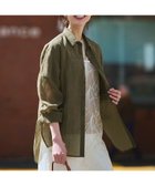 【23区/NIJYUSANKU】のリネンミックスシアースラブ オーバーシャツ 人気、トレンドファッション・服の通販 founy(ファニー) ファッション Fashion レディースファッション Fashion for Women トップス・カットソー Cut & Sew Tops シャツ・ブラウス・オフィスカジュアル Elegant Blouses & Button-Ups 春 Spring キャミソール Camisole, Spaghetti Strap Top ギャザー Gathered, Ruffled シンプル Simple, Minimal ジャケット Jacket, Outerwear タンク Tank Top, Sleeveless Top ボトム Bottoms, Lower Wear ミリタリー Military, Army Style リネン Linen, Linen Fabric リラックス Relax, Relaxed Fit S/S・春夏 SS, Spring/Summer, Warm Season おすすめ Recommended / Our Picks 夏 Summer エレガント 上品 Elegant 2026年 2026 thumbnail カーキ系|ID: prp329100004926284 ipo3291000000036964657