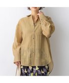 【23区/NIJYUSANKU】のリネンミックスシアースラブ オーバーシャツ 人気、トレンドファッション・服の通販 founy(ファニー) ファッション Fashion レディースファッション Fashion for Women トップス・カットソー Cut & Sew Tops シャツ・ブラウス・オフィスカジュアル Elegant Blouses & Button-Ups 春 Spring キャミソール Camisole, Spaghetti Strap Top ギャザー Gathered, Ruffled シンプル Simple, Minimal ジャケット Jacket, Outerwear タンク Tank Top, Sleeveless Top ボトム Bottoms, Lower Wear ミリタリー Military, Army Style リネン Linen, Linen Fabric リラックス Relax, Relaxed Fit S/S・春夏 SS, Spring/Summer, Warm Season おすすめ Recommended / Our Picks 夏 Summer エレガント 上品 Elegant 2026年 2026 thumbnail ベージュ系|ID: prp329100004926284 ipo3291000000036964660