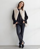 【アンフィーロ 自由区/UNFILO】の【UNFILO DENIM】撥水 スリムフィットデニム 人気、トレンドファッション・服の通販 founy(ファニー) ファッション Fashion レディースファッション Fashion for Women パンツ Pants & Trousers デニムパンツ・ジーンズ・美脚デニム Denim Jeans & Pants 秋 Autumn ストレッチ Stretch, Stretchy Fabric スリット Slit, Slit Detail デニム Denim, Jeans Material フィット Fit, Slim Fit A/W・秋冬 Autumn/Winter S/S・春夏 SS, Spring/Summer, Warm Season 夏 Summer thumbnail ブラック|ID: prp329100004926349 ipo3291000000036964854