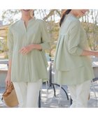 【ティアクラッセ/Tiaclasse】のバックタックフレアチュニック 人気、トレンドファッション・服の通販 founy(ファニー) ファッション Fashion レディースファッション Fashion for Women トップス・カットソー Cut & Sew Tops シャツ・ブラウス・オフィスカジュアル Elegant Blouses & Button-Ups アクセサリー Fashion Accessories 春 Spring 洗える Machine Washable カーディガン Cardigan, Knitwear 切替 Switching, Contrast Panel スキッパー Skipper, Open Collar ストライプ Stripe, Striped Pattern チュニック Tunic, Long Top 長袖 Long Sleeve, Full Sleeve ポケット Pocket, Pocket Detail 無地 Plain, Solid Color ロング Long, Long-Length S/S・春夏 SS, Spring/Summer, Warm Season 再入荷 Restock / Back in Stock おすすめ Recommended / Our Picks 夏 Summer 新作・新入荷 New Arrivals / New In thumbnail ミント|ID: prp329100004926355 ipo3291000000036964890