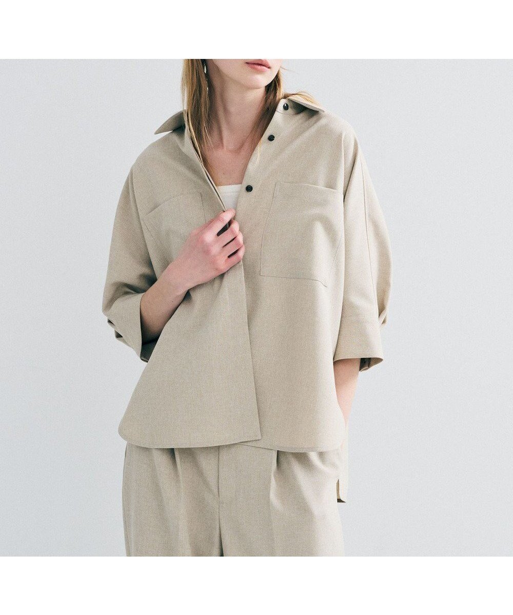 【アンクレイヴ/uncrave】のウォッシャブルドライサップ ドルマンシャツ 人気、トレンドファッション・服の通販 founy(ファニー) 　ファッション　Fashion　レディースファッション　Fashion for Women　トップス・カットソー　Cut & Sew Tops　シャツ・ブラウス・オフィスカジュアル　Elegant Blouses & Button-Ups　春　Spring　サスペンダー　Suspenders, Braces　ジャケット　Jacket, Outerwear　ワイド　Wide, Wide Fit　S/S・春夏　SS, Spring/Summer, Warm Season　夏　Summer　2025年　2025　2025-2026秋冬・A/W　Autumn/Winter 2025–26 AW25–26　 other-1|ID: prp329100004926407 ipo3291000000036965121