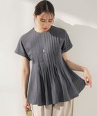 【組曲/KUMIKYOKU】のサマージャージーブラウスライク カットソー 人気、トレンドファッション・服の通販 founy(ファニー) ファッション Fashion レディースファッション Fashion for Women トップス・カットソー Cut & Sew Tops シャツ・ブラウス・オフィスカジュアル Elegant Blouses & Button-Ups ロングTシャツ・Tシャツ Longline T-Shirts & Tees カットソー・ベーシックTシャツ Cut-and-Sewn Tops / Stretch Tees & Basics エレガント 上品 Elegant 春 Spring カットソー Cut and Sewn Top カフス Cuff Design 吸水 Absorbent, Quick-Dry スリーブ Sleeve, Long Sleeve / Short Sleeve チュニック Tunic, Long Top ドロップ Drop Shoulder, Dropped Style フィット Fit, Slim Fit フレア Flare, Flared 半袖 Short Sleeve, Half Sleeve S/S・春夏 SS, Spring/Summer, Warm Season おすすめ Recommended / Our Picks 夏 Summer thumbnail グレー系|ID: prp329100004926410 ipo3291000000037019561