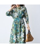 【自由区/JIYU-KU】の【SHIHOさん着用】ボタニカルプリント ワンピース 人気、トレンドファッション・服の通販 founy(ファニー) ファッション Fashion レディースファッション Fashion for Women ワンピース Dresses シャツワンピース / 1枚で着映えコーデ Shirt Dresses シアー Sheer, See-Through シンプル Simple, Minimal ドロップ Drop Shoulder, Dropped Style フォルム Silhouette, Form フレア Flare, Flared プリント Print, Printed Pattern ボタニカル Botanical, Floral Pattern リボン Ribbon, Bow 夏 Summer 春 Spring S/S・春夏 SS, Spring/Summer, Warm Season thumbnail ターコイズ系|ID: prp329100004926414 ipo3291000000036965152