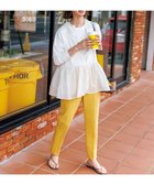 【アンフィーロ 自由区/UNFILO】のFINE MOVE テーパードパンツ 人気、トレンドファッション・服の通販 founy(ファニー) ファッション Fashion レディースファッション Fashion for Women パンツ Pants & Trousers イエロー Yellow シンプル Simple, Minimal ストレッチ Stretch, Stretchy Fabric スリット Slit, Slit Detail センター Center, Center Line ドローコード Drawcord, Drawstring Cord フィット Fit, Slim Fit 夏 Summer 春 Spring S/S・春夏 SS, Spring/Summer, Warm Season thumbnail [NEW]マリーゴールド|ID: prp329100004926415 ipo3291000000036965157