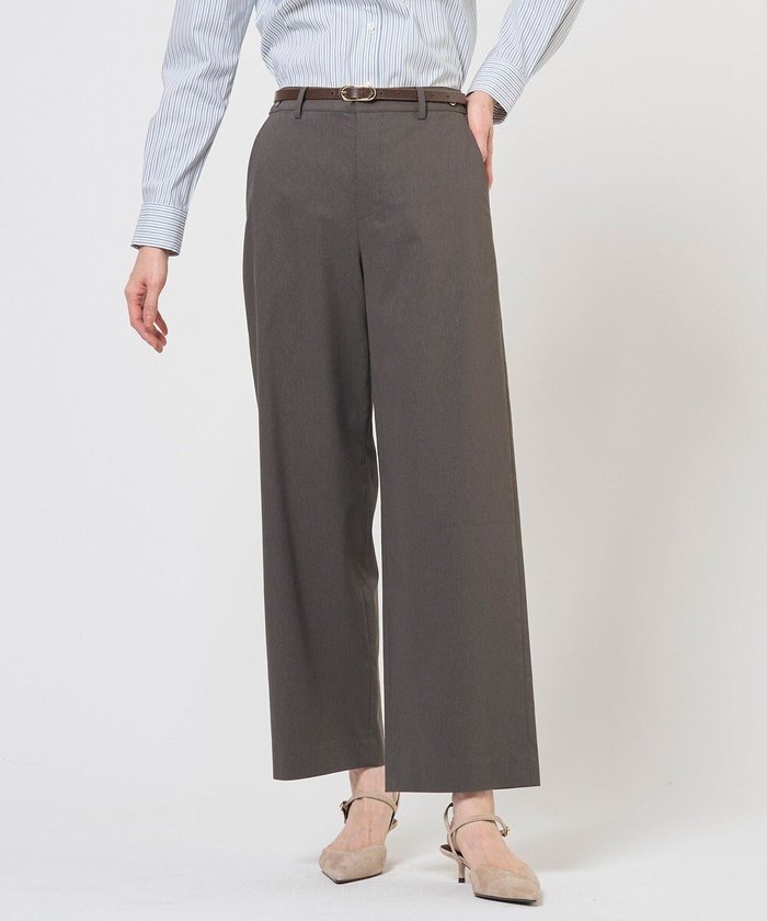 【ジェイ プレス/J.PRESS】の【人気素材・セットアップ対応】セルロースリネンストレッチ セミワイド パンツ インテリア・キッズ・メンズ・レディースファッション・服の通販 founy(ファニー) https://founy.com/ ファッション Fashion レディースファッション Fashion for Women セットアップ Matching Sets レディースパンツ・ボトムス Pants & Trousers / Bottoms 春 Spring スタイリッシュ Stylish, Fashionable ストレッチ Stretch, Stretchy Fabric セットアップ Set-Up, Coordinated Outfit 人気 Popular, Best Seller フロント Front, Front Design リラックス Relax, Relaxed Fit ワイド Wide, Wide Fit S/S・春夏 SS, Spring/Summer, Warm Season 夏 Summer |ID: prp329100004926420 ipo3291000000036965176