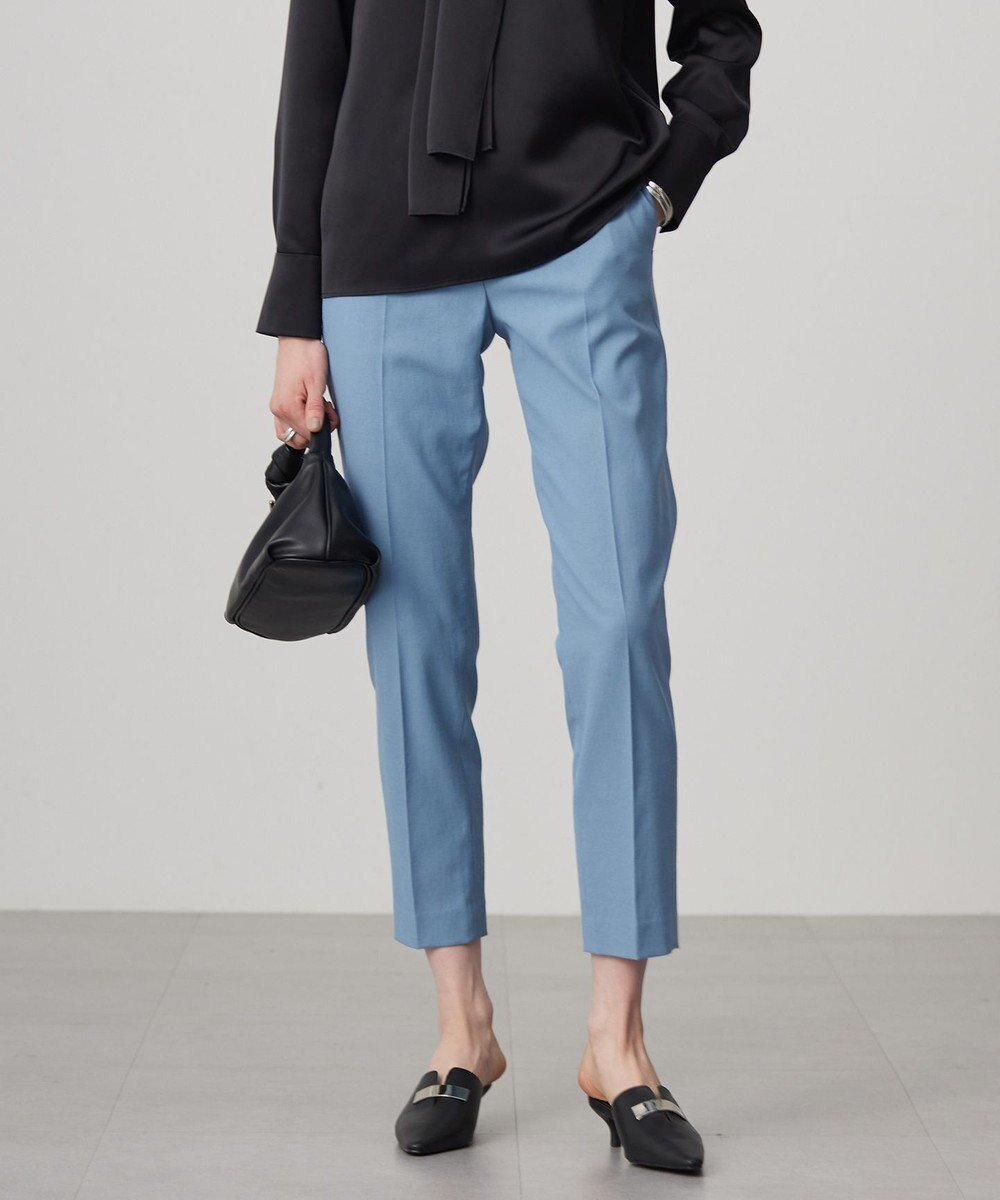 【アイシービー/iCB】の【接触冷感・UVカット・透け防止・吸水速乾・洗える】 シェルタリングドライオックス スティックパンツ インテリア・キッズ・メンズ・レディースファッション・服の通販 founy(ファニー) ファッション Fashion レディースファッション Fashion for Women パンツ Pants & Trousers オックス Oxford Fabric 春 Spring 洗える Machine Washable 吸水 Absorbent, Quick-Dry スマート Smart, Elegant センター Center, Center Line タンブラー Tumbler, Travel Mug リネン Linen, Linen Fabric ワイド Wide, Wide Fit S/S・春夏 SS, Spring/Summer, Warm Season 夏 Summer ビジネス 仕事 通勤 Business / Work / Commuting 2025年 2025 2025春夏・S/S Spring/Summer 2025 SS25 サックスブルー系|ID: prp329100004926427 ipo3291000000036965215