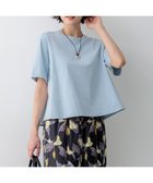 【23区/NIJYUSANKU】のスビンギザコットン フレア Tシャツ 人気、トレンドファッション・服の通販 founy(ファニー) ファッション Fashion レディースファッション Fashion for Women トップス・カットソー Cut & Sew Tops シャツ・ブラウス・オフィスカジュアル Elegant Blouses & Button-Ups ロングTシャツ・Tシャツ Longline T-Shirts & Tees カットソー・ベーシックTシャツ Cut-and-Sewn Tops / Stretch Tees & Basics 春 Spring カットソー Cut and Sewn Top シルク Silk, 100% Silk シンプル Simple, Minimal デニム Denim, Jeans Material バランス Balance, Style Balance パターン Pattern, Design Print フレア Flare, Flared ベーシック Basic, Essential ボトム Bottoms, Lower Wear S/S・春夏 SS, Spring/Summer, Warm Season 夏 Summer 2026年 2026 thumbnail サックスブルー系|ID: prp329100004926432 ipo3291000000036965238