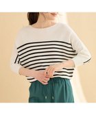 【エニー/ANY】のアクリルガーターニット 人気、トレンドファッション・服の通販 founy(ファニー) ファッション Fashion レディースファッション Fashion for Women トップス・カットソー Cut & Sew Tops ニット Knit Tops & Sweaters おすすめ Recommended / Our Picks セーター Sweater, Knitwear リラックス Relax, Relaxed Fit エレガント 上品 Elegant 夏 Summer 春 Spring S/S・春夏 SS, Spring/Summer, Warm Season 洗える Machine Washable thumbnail オフ×ブラックボーダー|ID: prp329100004926435 ipo3291000000036965250