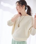 【エニー/ANY】のアクリルガーターニット 人気、トレンドファッション・服の通販 founy(ファニー) ファッション Fashion レディースファッション Fashion for Women トップス・カットソー Cut & Sew Tops ニット Knit Tops & Sweaters おすすめ Recommended / Our Picks セーター Sweater, Knitwear リラックス Relax, Relaxed Fit エレガント 上品 Elegant 夏 Summer 春 Spring S/S・春夏 SS, Spring/Summer, Warm Season 洗える Machine Washable thumbnail エクリュ|ID: prp329100004926435 ipo3291000000036965253