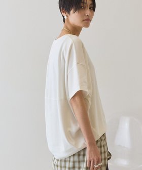 【アメリカンホリック/AMERICAN HOLIC】の半袖コクーンカットプルオーバー 人気、トレンドファッション・服の通販 founy(ファニー) ファッション Fashion レディースファッション Fashion for Women トップス・カットソー Cut & Sew Tops シャツ・ブラウス・オフィスカジュアル Elegant Blouses & Button-Ups ロングTシャツ・Tシャツ Longline T-Shirts & Tees カジュアルプルオーバー・ニットトップス Pullovers & Knit Tops / Casual Pullovers カットソー・ベーシックTシャツ Cut-and-Sewn Tops / Stretch Tees & Basics アメリカン American Style 春 Spring カットソー Cut and Sewn Top スタイリッシュ Stylish, Fashionable ポケット Pocket, Pocket Detail 半袖 Short Sleeve, Half Sleeve レース Lace, Lace Fabric S/S・春夏 SS, Spring/Summer, Warm Season 夏 Summer |ID:prp329100004926436