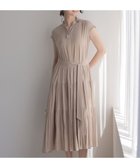 【組曲/KUMIKYOKU】の【WEB限定】ギャザーライトデシン ティアードワンピース 人気、トレンドファッション・服の通販 founy(ファニー) ファッション Fashion レディースファッション Fashion for Women ワンピース Dresses 春 Spring カーディガン Cardigan, Knitwear ギャザー Gathered, Ruffled ジャケット Jacket, Outerwear スリーブ Sleeve, Long Sleeve / Short Sleeve ティアードワンピース Tiered Dress, Flared Dress ビンテージ Vintage, Retro Style フィット Fit, Slim Fit フレア Flare, Flared フレンチ French, French Style フロント Front, Front Design ペチコート Petticoat, Underskirt 楽ちん Easy Fit, Comfortable S/S・春夏 SS, Spring/Summer, Warm Season 夏 Summer thumbnail ベージュ系|ID: prp329100004926440 ipo3291000000036965292