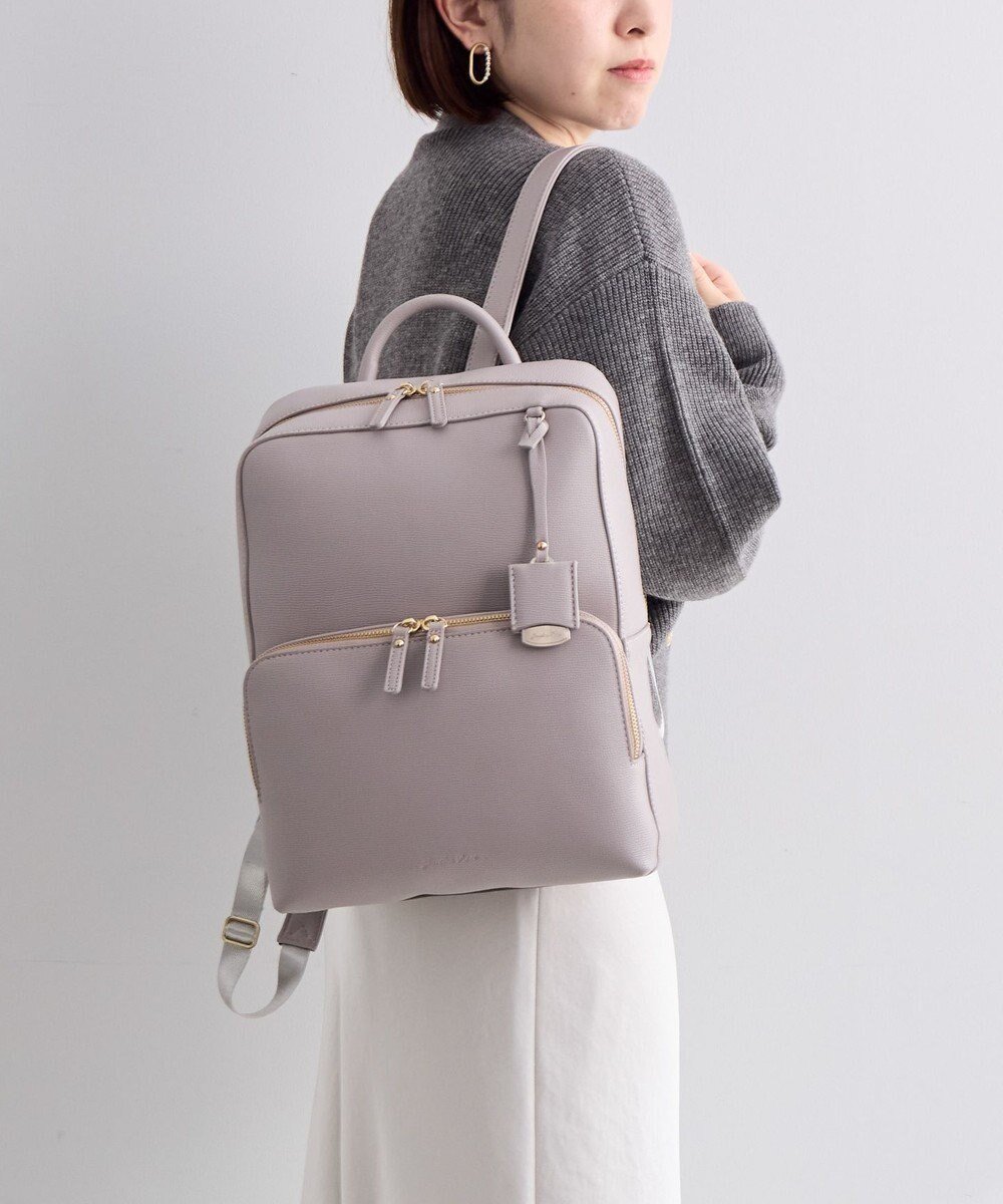 【エースバッグズアンドラゲッジ/ACE BAGS & LUGGAGE】の【雑誌掲載】Jewelna Rose フレイヤ・リュック2 A4ジャストサイズ 16125 ビジネスバッグ cs インテリア・キッズ・メンズ・レディースファッション・服の通販 founy(ファニー) 　雑誌掲載アイテム　Magazine Picks & Fashion Features　ファッション雑誌　Fashion Magazines　ビジンヒャッカ　美人百花　ファッション　Fashion　レディースファッション　Fashion for Women　バッグ　Bags　アクセサリー　Fashion Accessories　クッション　Cushion, Throw Pillow　抗菌　Antibacterial, Bacteria-Resistant　3月号　March Issue　雑誌　Magazine, Fashion Magazine　ダブル　Double, Double-Breasted　フォルム　Silhouette, Form　フロント　Front, Front Design　ポケット　Pocket, Pocket Detail　モバイル　Mobile, Smartphone　リュック　Backpack, Rucksack　ワーク　Workwear, Utility Style　おすすめ　Recommended / Our Picks　ビジネス 仕事 通勤　Business / Work / Commuting　ライトグレー|ID: prp329100004926452 ipo3291000000036965346