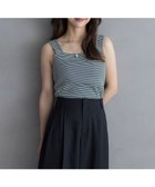 【組曲/KUMIKYOKU】のテレコスクエア タンクトップ 人気、トレンドファッション・服の通販 founy(ファニー) ファッション Fashion レディースファッション Fashion for Women トップス・カットソー Cut & Sew Tops カーディガン Cardigan, Knitwear スクエア Square, Square Shape タンク Tank Top, Sleeveless Top テクスチャー Texture, Textured Fabric テレコ Ribbed, Rib Stitch トレンド Trend, Trending Now バランス Balance, Style Balance ボーダー Border, Stripe 無地 Plain, Solid Color A/W・秋冬 Autumn/Winter S/S・春夏 SS, Spring/Summer, Warm Season おすすめ Recommended / Our Picks 夏 Summer thumbnail ブラックボーダー系1|ID: prp329100004926454 ipo3291000000036965353