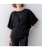 【23区/NIJYUSANKU】の【新色追加】ストレッチジョーゼット ケープデザイン カットソー 人気、トレンドファッション・服の通販 founy(ファニー) ファッション Fashion レディースファッション Fashion for Women トップス・カットソー Cut & Sew Tops シャツ・ブラウス・オフィスカジュアル Elegant Blouses & Button-Ups ロングTシャツ・Tシャツ Longline T-Shirts & Tees カットソー・ベーシックTシャツ Cut-and-Sewn Tops / Stretch Tees & Basics エレガント 上品 Elegant 春 Spring カットソー Cut and Sewn Top ジョーゼット Georgette, Semi-Sheer Fabric ストレッチ Stretch, Stretchy Fabric セットアップ Set-Up, Coordinated Outfit ノースリーブ Sleeveless, No-Sleeve 人気 Popular, Best Seller フォルム Silhouette, Form ワイド Wide, Wide Fit S/S・春夏 SS, Spring/Summer, Warm Season おすすめ Recommended / Our Picks 夏 Summer thumbnail ブラック系|ID: prp329100004926754 ipo3291000000036967690