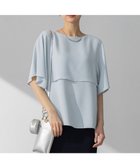 【23区/NIJYUSANKU】の【新色追加】ストレッチジョーゼット ケープデザイン カットソー 人気、トレンドファッション・服の通販 founy(ファニー) ファッション Fashion レディースファッション Fashion for Women トップス・カットソー Cut & Sew Tops シャツ・ブラウス・オフィスカジュアル Elegant Blouses & Button-Ups ロングTシャツ・Tシャツ Longline T-Shirts & Tees カットソー・ベーシックTシャツ Cut-and-Sewn Tops / Stretch Tees & Basics エレガント 上品 Elegant 春 Spring カットソー Cut and Sewn Top ジョーゼット Georgette, Semi-Sheer Fabric ストレッチ Stretch, Stretchy Fabric セットアップ Set-Up, Coordinated Outfit ノースリーブ Sleeveless, No-Sleeve 人気 Popular, Best Seller フォルム Silhouette, Form ワイド Wide, Wide Fit S/S・春夏 SS, Spring/Summer, Warm Season おすすめ Recommended / Our Picks 夏 Summer thumbnail スカイブルー系|ID: prp329100004926754 ipo3291000000036967693