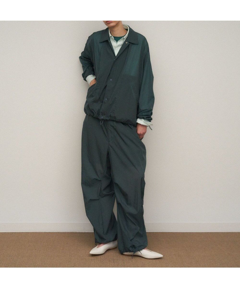 【エイトン/ATON】のSUPER LIGHT NYLON コーチジャケット インテリア・キッズ・メンズ・レディースファッション・服の通販 founy(ファニー) 　ファッション　Fashion　レディースファッション　Fashion for Women　アウター　Coat / Outerwear Collection　レディースジャケット・軽アウター　Jackets　ジャケット　Jacket, Outerwear　タフタ　Taffeta, Structured Fabric　夏　Summer　春　Spring　S/S・春夏　SS, Spring/Summer, Warm Season　GREEN|ID: prp329100004926830 ipo3291000000036968198