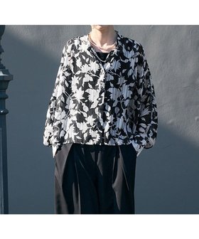 【アイシービー/iCB】の【30th ANNIVERSARY】 アーカイブフラワープリント ドルマンスリーブブラウス 人気、トレンドファッション・服の通販 founy(ファニー) ファッション Fashion レディースファッション Fashion for Women トップス・カットソー Cut & Sew Tops シャツ・ブラウス・オフィスカジュアル Elegant Blouses & Button-Ups 花柄・フラワープリント・モチーフ Floral Prints & Motifs / Flower Pattern Tops 春 Spring カフス Cuff Design シアー Sheer, See-Through プリント Print, Printed Pattern ワイド Wide, Wide Fit S/S・春夏 SS, Spring/Summer, Warm Season 夏 Summer エレガント 上品 Elegant 2025年 2025 2025-2026秋冬・A/W Autumn/Winter 2025–26 AW25–26 2026年 2026 |ID:prp329100004926857