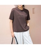 【アンフィーロ 自由区/UNFILO】のBEAUTY FORM-Tコットン ロゴ半袖T 人気、トレンドファッション・服の通販 founy(ファニー) ファッション Fashion レディースファッション Fashion for Women トップス・カットソー Cut & Sew Tops シャツ・ブラウス・オフィスカジュアル Elegant Blouses & Button-Ups ロングTシャツ・Tシャツ Longline T-Shirts & Tees カットソー・ベーシックTシャツ Cut-and-Sewn Tops / Stretch Tees & Basics 春 Spring カットソー Cut and Sewn Top ストレッチ Stretch, Stretchy Fabric 半袖 Short Sleeve, Half Sleeve S/S・春夏 SS, Spring/Summer, Warm Season 夏 Summer エレガント 上品 Elegant thumbnail [NEW]ブラウン|ID: prp329100004926889 ipo3291000000036968619