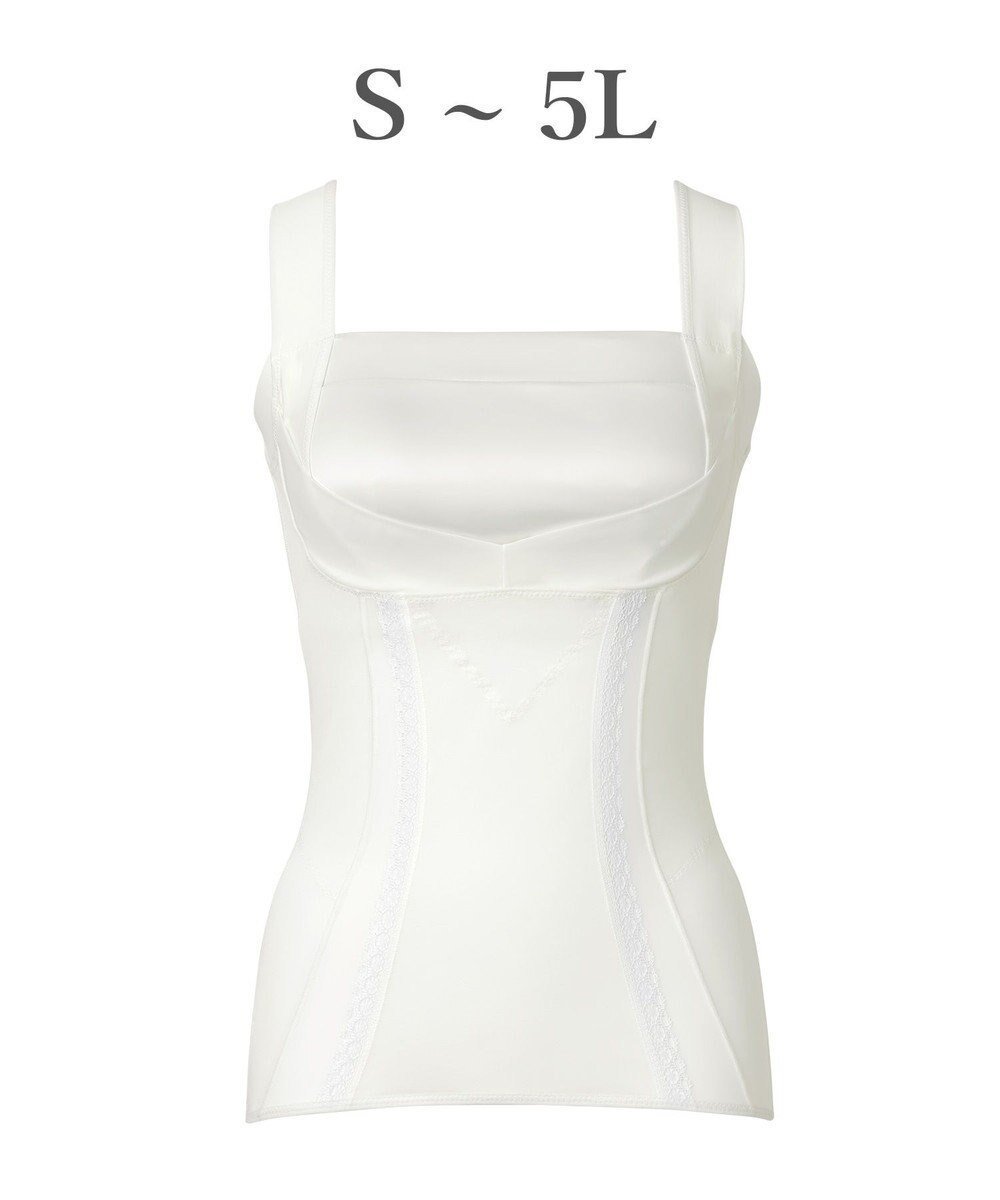 【ブラデリス ニューヨーク/BRADELIS New York】の【BRADELIS NewYork peace】楽なのに細みえバストアップシェイパー24 ブラデリスで1番の補正力 ノンワイヤーブラキャミ ボディスーツ ニッパー ブラトップ DB524102 インテリア・キッズ・メンズ・レディースファッション・服の通販 founy(ファニー) 　ファッション　Fashion　レディースファッション　Fashion for Women　トップス・カットソー　Cut & Sew Tops　キャミソール&ノースリーブ　Camisoles & Sleeveless Tops　下着・ランジェリー　Lingerie & Intimates　アンダーウェア・ベースインナー・肌着　Underwear / Base Layer / Undergarments　アンダー　Underwear Essentials　サテン　Satin, Glossy Fabric　シェイプ　Shape, Slim Fit　スタイリッシュ　Stylish, Fashionable　スーツ　Suit, Formalwear　タンク　Tank Top, Sleeveless Top　パターン　Pattern, Design Print　パール　Pearl, Pearl Accent　ピーチ　Peach, Soft Touch　フィット　Fit, Slim Fit　ラベンダー　Lavender　レース　Lace, Lace Fabric　エレガント 上品　Elegant　パール|ID: prp329100004932218 ipo3291000000037019378