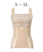 【ブラデリス ニューヨーク/BRADELIS New York】の【BRADELIS NewYork peace】楽なのに細みえバストアップシェイパー24 ブラデリスで1番の補正力 ノンワイヤーブラキャミ ボディスーツ ニッパー ブラトップ DB524102 人気、トレンドファッション・服の通販 founy(ファニー) ファッション Fashion レディースファッション Fashion for Women トップス・カットソー Cut & Sew Tops キャミソール&ノースリーブ Camisoles & Sleeveless Tops 下着・ランジェリー Lingerie & Intimates アンダーウェア・ベースインナー・肌着 Underwear / Base Layer / Undergarments アンダー Underwear Essentials サテン Satin, Glossy Fabric シェイプ Shape, Slim Fit スタイリッシュ Stylish, Fashionable スーツ Suit, Formalwear タンク Tank Top, Sleeveless Top パターン Pattern, Design Print パール Pearl, Pearl Accent ピーチ Peach, Soft Touch フィット Fit, Slim Fit ラベンダー Lavender レース Lace, Lace Fabric エレガント 上品 Elegant thumbnail ピーチベージュ|ID: prp329100004932218 ipo3291000000037019384