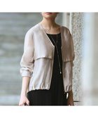 【アイシービー/iCB】の【WEB限定カラーあり】 リヨセルナイロンワッシャー Vネックブルゾン 人気、トレンドファッション・服の通販 founy(ファニー) ファッション Fashion レディースファッション Fashion for Women アウター Coat / Outerwear Collection レディースジャケット・軽アウター Jackets ブルゾンジャケット・スポーティアウター Blouson Jackets 春 Spring シアー Sheer, See-Through シンプル Simple, Minimal ジャケット Jacket, Outerwear ドローストリング Drawstring, Pull Cord フォルム Silhouette, Form ブルゾン Blouson, Bomber Jacket ブロード Broadcloth, Fine Cotton ボトム Bottoms, Lower Wear メタル Metal, Metal Parts ヨーク Yoke, Yoke Design ワッシャー Washer, Crinkled Finish S/S・春夏 SS, Spring/Summer, Warm Season 夏 Summer 2026年 2026 thumbnail トープ[WEB限定]|ID: prp329100004932231 ipo3291000000037019513