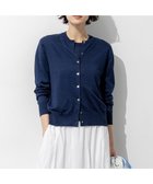 【23区/NIJYUSANKU】の【一部予約/見上愛さん着用】ピュアリネンハイゲージ カーディガン 人気、トレンドファッション・服の通販 founy(ファニー) ファッション Fashion レディースファッション Fashion for Women トップス・カットソー Cut & Sew Tops カーディガン・羽織り Layered Style Cardigans 春 Spring カーディガン Cardigan, Knitwear クラシカル Classical, Vintage-Inspired シンプル Simple, Minimal スリーブ Sleeve, Long Sleeve / Short Sleeve なめらか Smooth, Silky Texture ハーフ Half, Half-Length フロント Front, Front Design リネン Linen, Linen Fabric S/S・春夏 SS, Spring/Summer, Warm Season 夏 Summer エレガント 上品 Elegant 2026年 2026 thumbnail ネイビー系|ID: prp329100004932234 ipo3291000000037019543