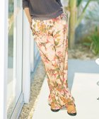 【自由区/JIYU-KU】のボタニカルプリントドロスト パンツ 人気、トレンドファッション・服の通販 founy(ファニー) ファッション Fashion レディースファッション Fashion for Women パンツ Pants & Trousers シアー Sheer, See-Through シンプル Simple, Minimal プリント Print, Printed Pattern ボタニカル Botanical, Floral Pattern ワイド Wide, Wide Fit 夏 Summer 春 Spring S/S・春夏 SS, Spring/Summer, Warm Season 無地 Plain, Solid Color thumbnail ライトベージュ系|ID: prp329100004932250 ipo3291000000037019673