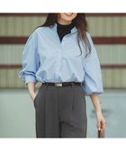 【アンフィーロ 自由区/UNFILO】の【新色追加】ボリュームスリーブ ブラウス 人気、トレンドファッション・服の通販 founy(ファニー) ファッション Fashion レディースファッション Fashion for Women トップス・カットソー Cut & Sew Tops シャツ・ブラウス・オフィスカジュアル Elegant Blouses & Button-Ups ボリューム袖・フリルスリーブブラウス Voluminous & Ruffle Sleeves / Puffy Sleeve Tops カフス Cuff Design 抗菌 Antibacterial, Bacteria-Resistant ストライプ Stripe, Striped Pattern スリーブ Sleeve, Long Sleeve / Short Sleeve なめらか Smooth, Silky Texture ブロード Broadcloth, Fine Cotton モノトーン Monotone, Black and White 無地 Plain, Solid Color A/W・秋冬 Autumn/Winter 新作・新入荷 New Arrivals / New In thumbnail サックス|ID: prp329100004932252 ipo3291000000037019684