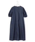 【ジェイプレスヨークストリート/J.PRESS YORK STREET】の【WOMEN】ライトダンガリー ツイストスリーブワンピ-ス 人気、トレンドファッション・服の通販 founy(ファニー) ファッション Fashion レディースファッション Fashion for Women ワンピース Dresses エレガント 上品 Elegant 春 Spring ギャザー Gathered, Ruffled 切替 Switching, Contrast Panel シンプル Simple, Minimal スリーブ Sleeve, Long Sleeve / Short Sleeve ツイスト Tweed, Tweed Fabric デニム Denim, Jeans Material ドローストリング Drawstring, Pull Cord リボン Ribbon, Bow リラックス Relax, Relaxed Fit S/S・春夏 SS, Spring/Summer, Warm Season 夏 Summer thumbnail ネイビー系|ID: prp329100004932269 ipo3291000000037019842
