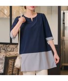 【ティアクラッセ/Tiaclasse】の【新色追加】バイカラーチュニック 人気、トレンドファッション・服の通販 founy(ファニー) ファッション Fashion レディースファッション Fashion for Women トップス・カットソー Cut & Sew Tops シャツ・ブラウス・オフィスカジュアル Elegant Blouses & Button-Ups アクセサリー Fashion Accessories 春 Spring 洗える Machine Washable 秋 Autumn カーディガン Cardigan, Knitwear 切替 Switching, Contrast Panel シンプル Simple, Minimal チュニック Tunic, Long Top 長袖 Long Sleeve, Full Sleeve バランス Balance, Style Balance ポケット Pocket, Pocket Detail S/S・春夏 SS, Spring/Summer, Warm Season 再入荷 Restock / Back in Stock 夏 Summer エレガント 上品 Elegant 新作・新入荷 New Arrivals / New In thumbnail ネイビー×グレー|ID: prp329100004932294 ipo3291000000037020029