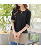 【ティアクラッセ/Tiaclasse】の【新色追加】バイカラーチュニック 人気、トレンドファッション・服の通販 founy(ファニー) ファッション Fashion レディースファッション Fashion for Women トップス・カットソー Cut & Sew Tops シャツ・ブラウス・オフィスカジュアル Elegant Blouses & Button-Ups アクセサリー Fashion Accessories 春 Spring 洗える Machine Washable 秋 Autumn カーディガン Cardigan, Knitwear 切替 Switching, Contrast Panel シンプル Simple, Minimal チュニック Tunic, Long Top 長袖 Long Sleeve, Full Sleeve バランス Balance, Style Balance ポケット Pocket, Pocket Detail S/S・春夏 SS, Spring/Summer, Warm Season 再入荷 Restock / Back in Stock 夏 Summer エレガント 上品 Elegant 新作・新入荷 New Arrivals / New In thumbnail ブラック×ベージュ|ID: prp329100004932294 ipo3291000000037020031