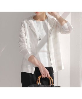 【ジェイ プレス/J.PRESS】の【洗える】シアーライトパーカー 人気、トレンドファッション・服の通販 founy(ファニー) ファッション Fashion レディースファッション Fashion for Women トップス・カットソー Cut & Sew Tops レディースパーカー・カジュアルフーディー Casual Hoodies & Sweatshirts エレガント 上品 Elegant 春 Spring 洗える Machine Washable グラデーション Gradient, Ombre 今季 This Season, Current Season シルバー Silver, Metallic Silver ドレープ Drape, Draping Fabric パーカー Hoodie, Parka ボーダー Border, Stripe 別注 Limited Edition, Custom Order リラックス Relax, Relaxed Fit S/S・春夏 SS, Spring/Summer, Warm Season おすすめ Recommended / Our Picks 夏 Summer |ID:prp329100004932313