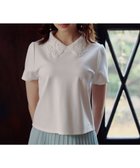 【トッカ/TOCCA】の【星風まどかさん着用】SWEET CHANTILLY トップス 人気、トレンドファッション・服の通販 founy(ファニー) ファッション Fashion レディースファッション Fashion for Women トップス・カットソー Cut & Sew Tops シャツ・ブラウス・オフィスカジュアル Elegant Blouses & Button-Ups ロングTシャツ・Tシャツ Longline T-Shirts & Tees カットソー・ベーシックTシャツ Cut-and-Sewn Tops / Stretch Tees & Basics インナー Innerwear 春 Spring カットソー Cut and Sewn Top クラシカル Classical, Vintage-Inspired シンプル Simple, Minimal ジャケット Jacket, Outerwear スウィート Sweet, Cute Style なめらか Smooth, Silky Texture バランス Balance, Style Balance フィット Fit, Slim Fit フェミニン Feminine, Girly 半袖 Short Sleeve, Half Sleeve レース Lace, Lace Fabric S/S・春夏 SS, Spring/Summer, Warm Season 夏 Summer エレガント 上品 Elegant 2026年 2026 thumbnail アイボリー系|ID: prp329100004932322 ipo3291000000037020240