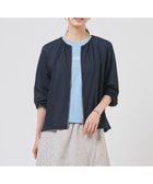 【ジェイ プレス/J.PRESS】の【季節の変わり目に】シアーブルゾン 人気、トレンドファッション・服の通販 founy(ファニー) ファッション Fashion レディースファッション Fashion for Women アウター Coat / Outerwear Collection レディースジャケット・軽アウター Jackets ブルゾンジャケット・スポーティアウター Blouson Jackets 春 Spring カットソー Cut and Sewn Top ギャザー Gathered, Ruffled ジャケット Jacket, Outerwear ブルゾン Blouson, Bomber Jacket ワーク Workwear, Utility Style S/S・春夏 SS, Spring/Summer, Warm Season 夏 Summer エレガント 上品 Elegant thumbnail ネイビー系|ID: prp329100004932341 ipo3291000000037020399