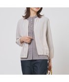 【ジェイ プレス/J.PRESS】の【季節の変わり目に】シアーブルゾン 人気、トレンドファッション・服の通販 founy(ファニー) ファッション Fashion レディースファッション Fashion for Women アウター Coat / Outerwear Collection レディースジャケット・軽アウター Jackets ブルゾンジャケット・スポーティアウター Blouson Jackets 春 Spring カットソー Cut and Sewn Top ギャザー Gathered, Ruffled ジャケット Jacket, Outerwear ブルゾン Blouson, Bomber Jacket ワーク Workwear, Utility Style S/S・春夏 SS, Spring/Summer, Warm Season 夏 Summer エレガント 上品 Elegant thumbnail ベージュ系|ID: prp329100004932341 ipo3291000000037020401