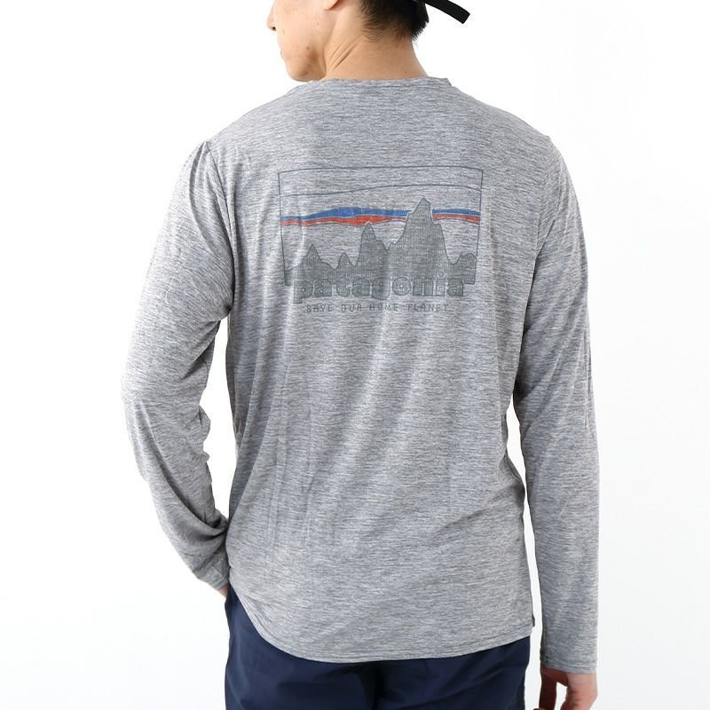 【パタゴニア/Patagonia / MEN】のpatagonia パタゴニア L/Sキャプリーンクールデイリーグラフィックシャツ メンズ 人気、トレンドファッション・服の通販 founy(ファニー) 　ファッション　Fashion　メンズファッション　MEN　メンズ　Mens　 other-1|ID: prp329100003101536 ipo3291000000030894565