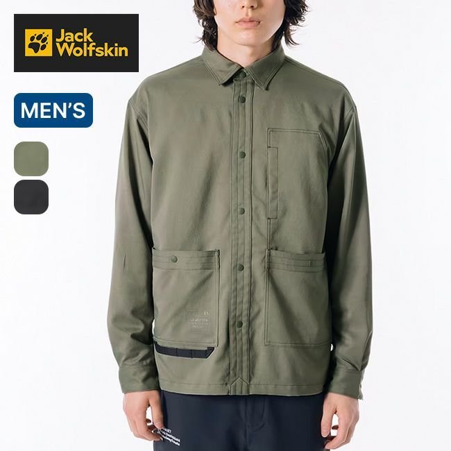 【ジャックウルフスキン/Jack Wolfskin / MEN】のJack Wolfskin ジャックウルフスキン JP ブッシュクラフトオーバーシャツ インテリア・キッズ・メンズ・レディースファッション・服の通販 founy(ファニー) https://founy.com/ ファッション Fashion メンズファッション Fashion for Men スリット Slit, Slit Detail ドット Polka Dot, Dot Pattern ポケット Pocket, Pocket Detail ループ Loop, Loop Knit |ID: prp329100003731608 ipo3291000000032711270