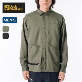 【ジャックウルフスキン/Jack Wolfskin / MEN】のJack Wolfskin ジャックウルフスキン JP ブッシュクラフトオーバーシャツ 人気、トレンドファッション・服の通販 founy(ファニー) ファッション Fashion メンズファッション Fashion for Men スリット Slit, Slit Detail ドット Polka Dot, Dot Pattern ポケット Pocket, Pocket Detail ループ Loop, Loop Knit |ID:prp329100003731608